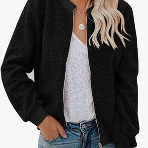 Gently Used - Women's Sherpa Fleece Jacket